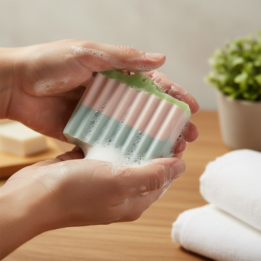 Cucumber Melon Glycerin Soap Bar – Fresh, Cooling & Hydrating