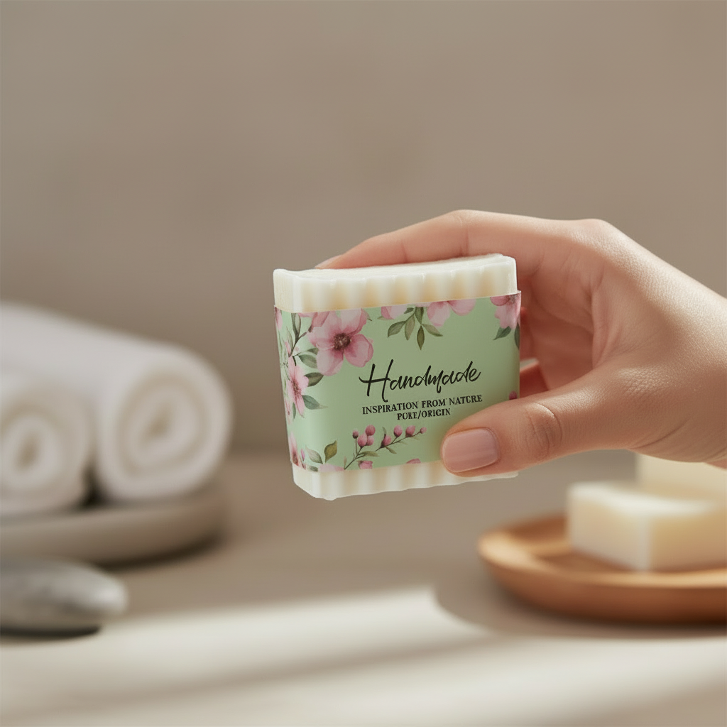 Coconut Lime & Menthol Glycerin Soap Bar – Cooling, Fresh & Tropical