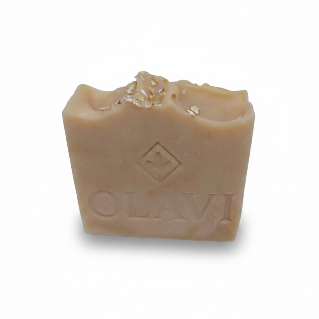 Oatmeal & Turmeric Cold Process Handmade Soap Bar