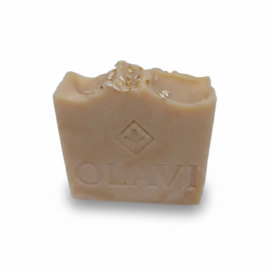 Oatmeal & Turmeric Cold Process Handmade Soap Bar