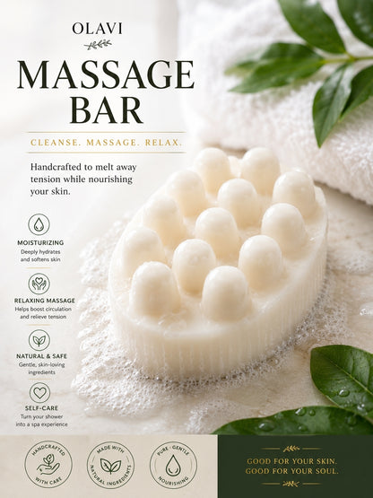 Almond Massage Soap Bar